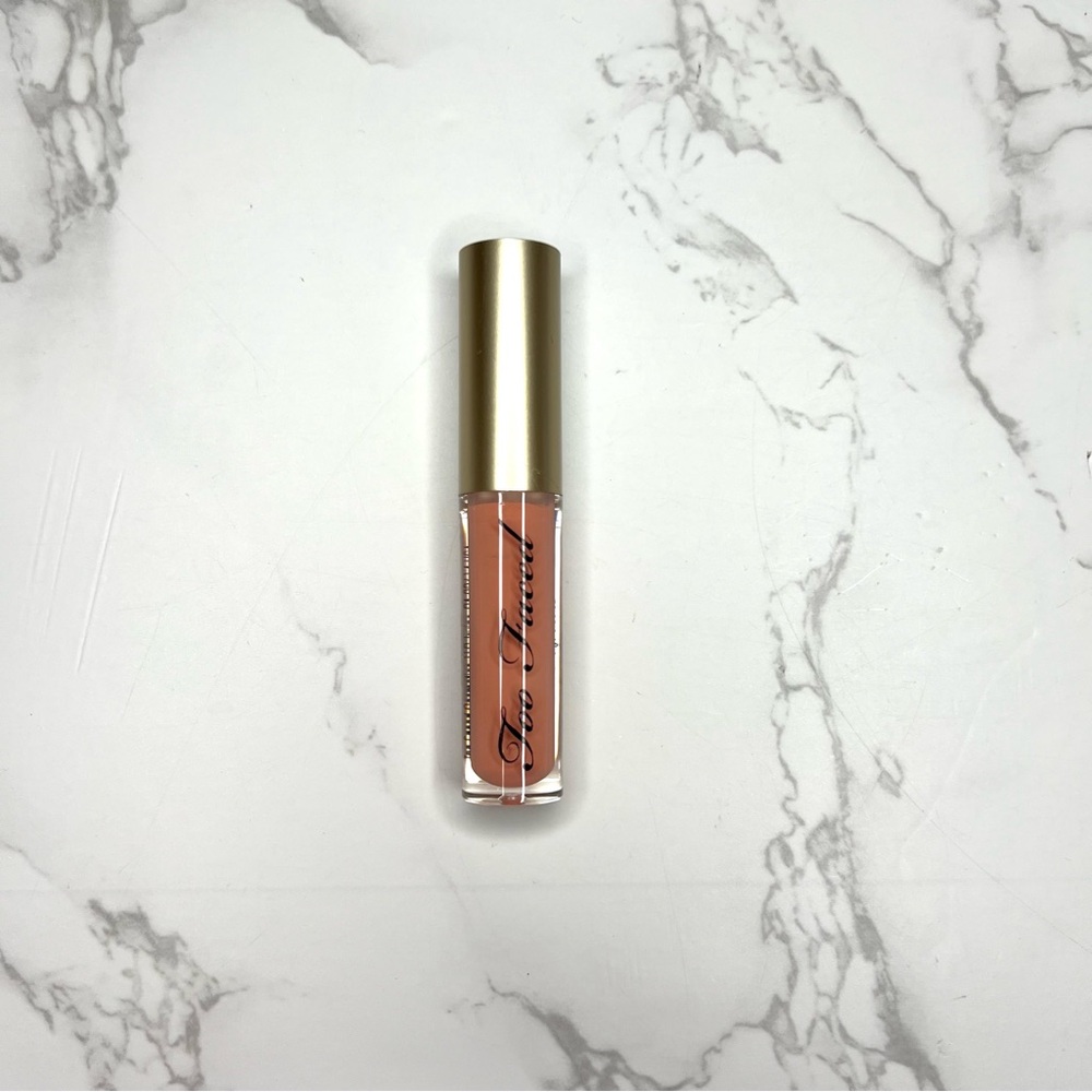 Too faced lipgloss Naked Dolly travel size
